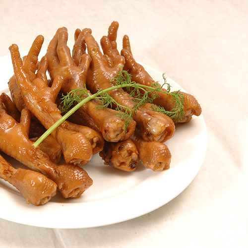 Braised chicken feet