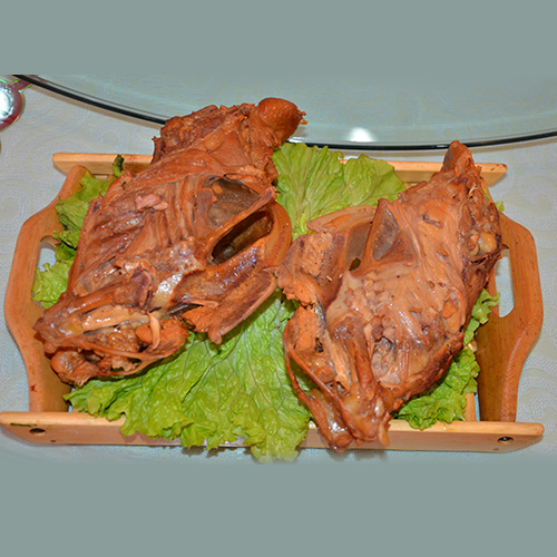 Smoked chicken rack