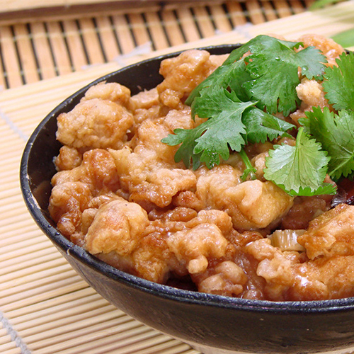 Small crisp meat