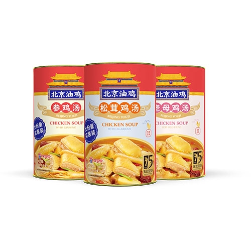 Beijing Oil chicken canned chicken soup